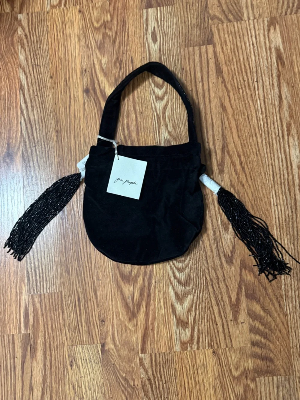 Free People Valentina Velvet Pouch